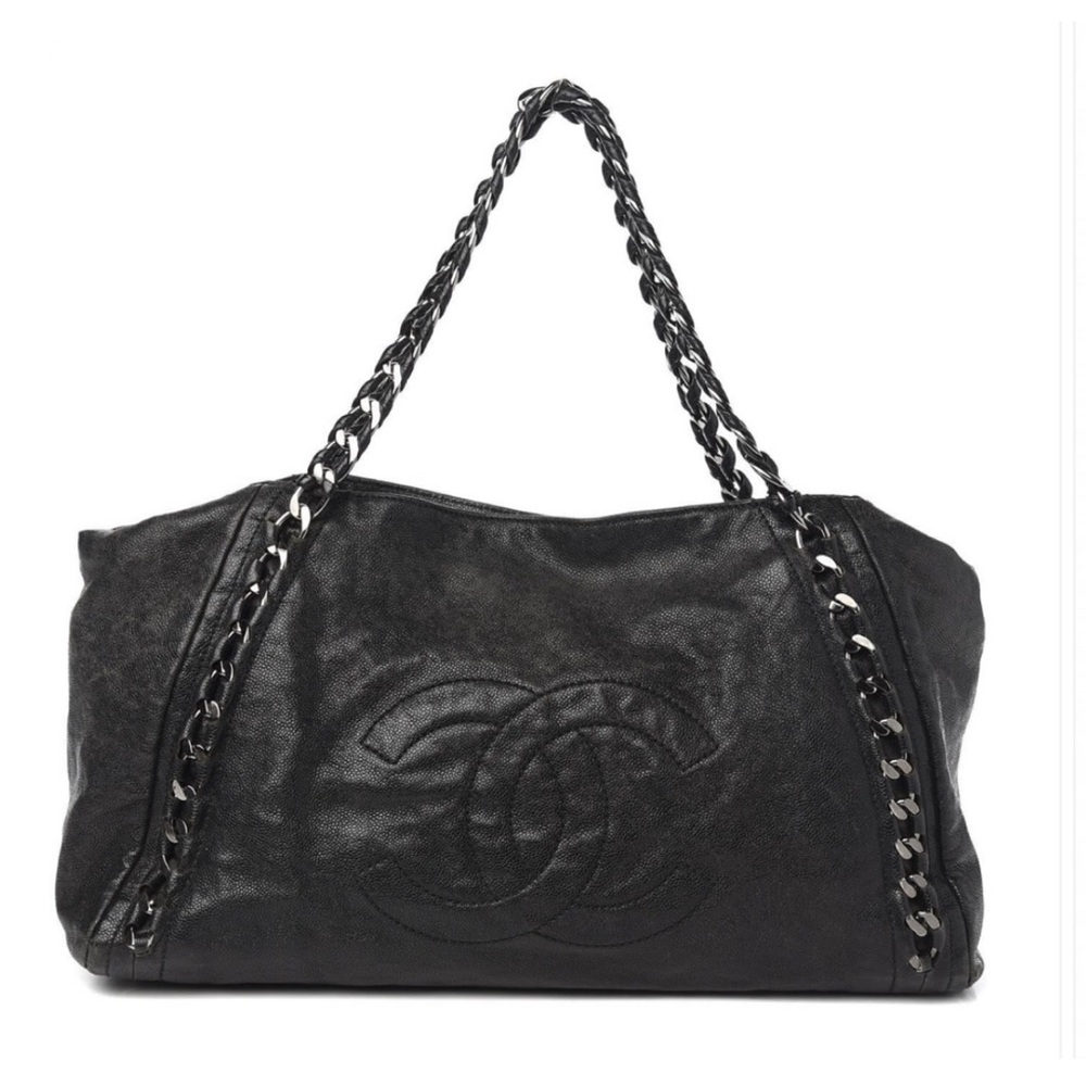 Chanel Caviar East West Tote Bag